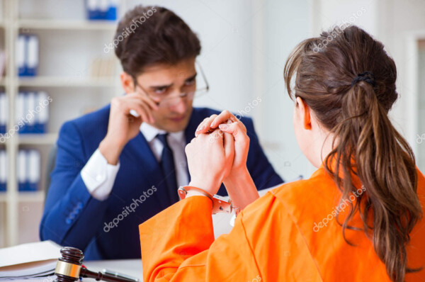 lawyer meeting his client in prison