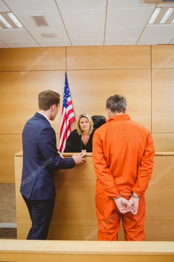 depositphotos 65290991 stock photo lawyer and judge speaking next